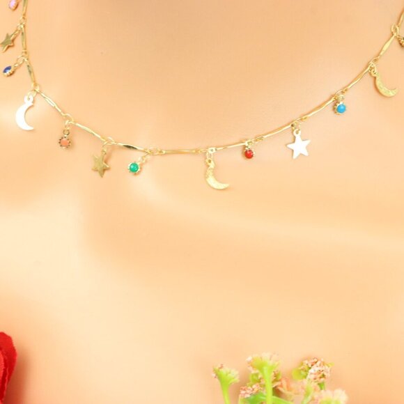 "Minimalist Necklace Chain, Elegant Jewelry for Women & Girls | MLCRC1348 - Picture 8 of 10